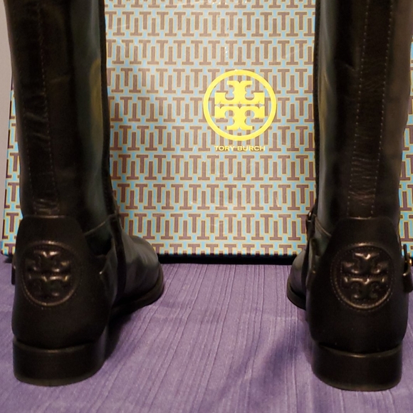 Tory Burch Colton Riding Boot Galleon size 11 - Picture 4 of 8